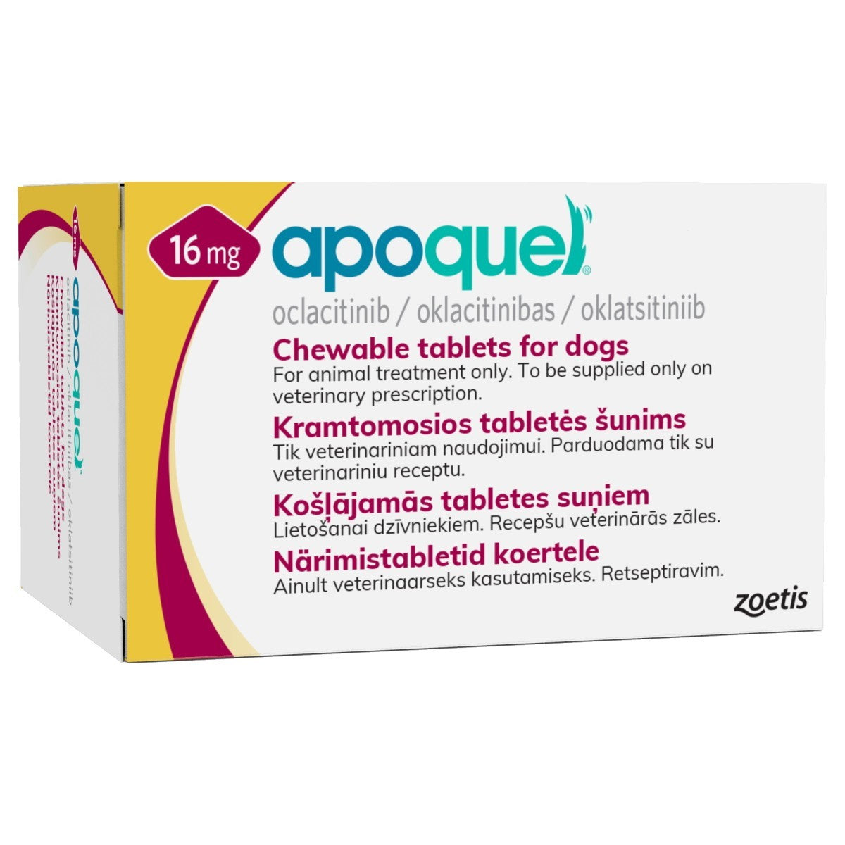 Apoquel 16 mg 100 tablets hotsell