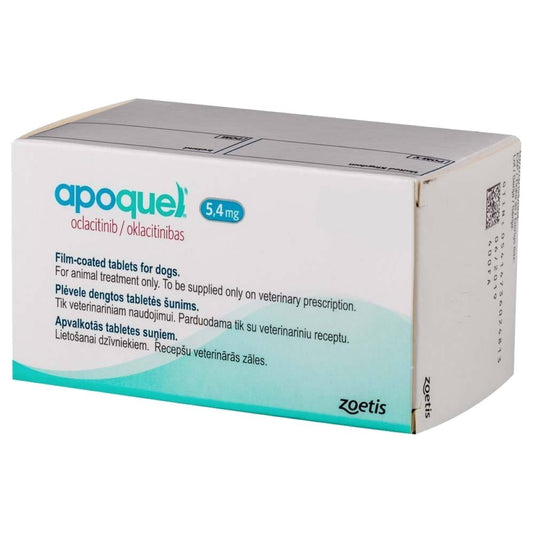 Apoquel 5.4mg Film Coated Tablets for Dogs 100 tabs