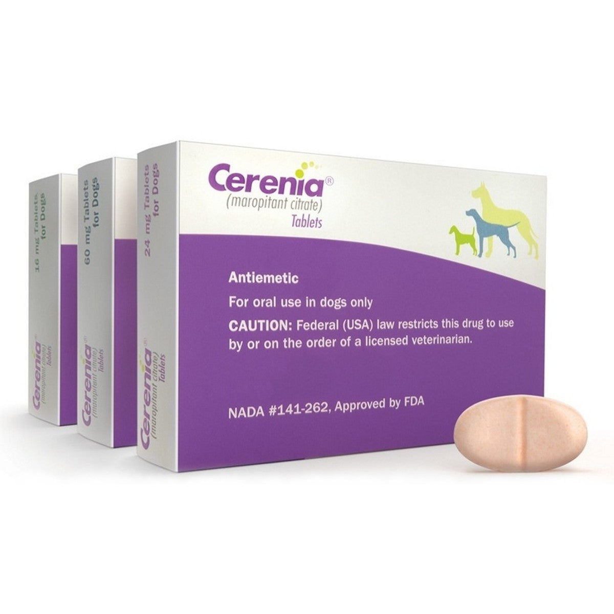 Cerenia 16mg Tablet 4 tabs – VET THIRTY-4