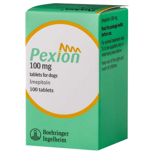 Pexion 100mg Tablets for Dogs 100s