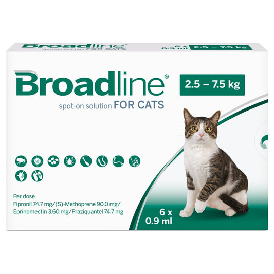 Broadline Spot-On Solution for Large Cats 6s