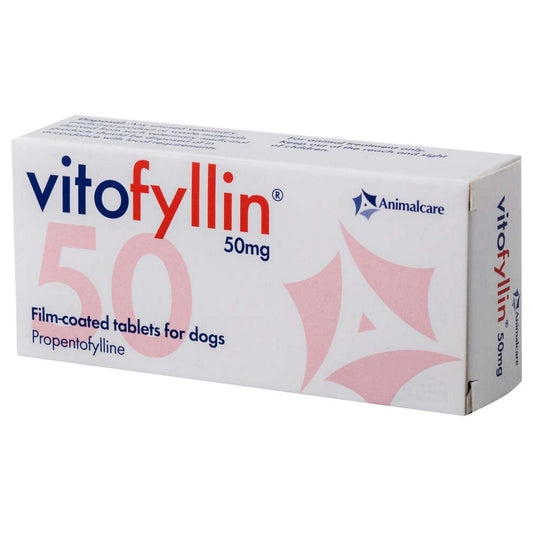 Vitofyllin 50mg Tablets for Dogs 56s