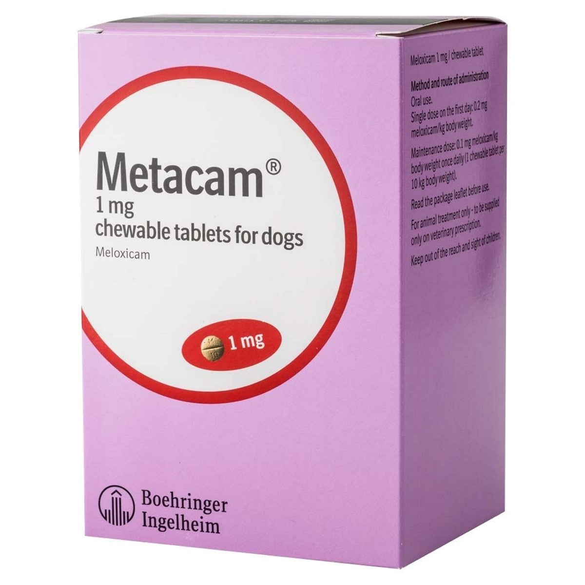 Metacam 1mg Chewable Tablets for Dogs 84s – VET THIRTY-4