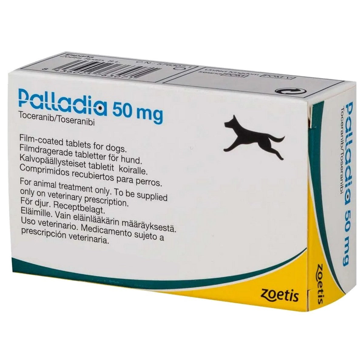 Palladia 50mg Film Coated Tablets for Dogs 20s