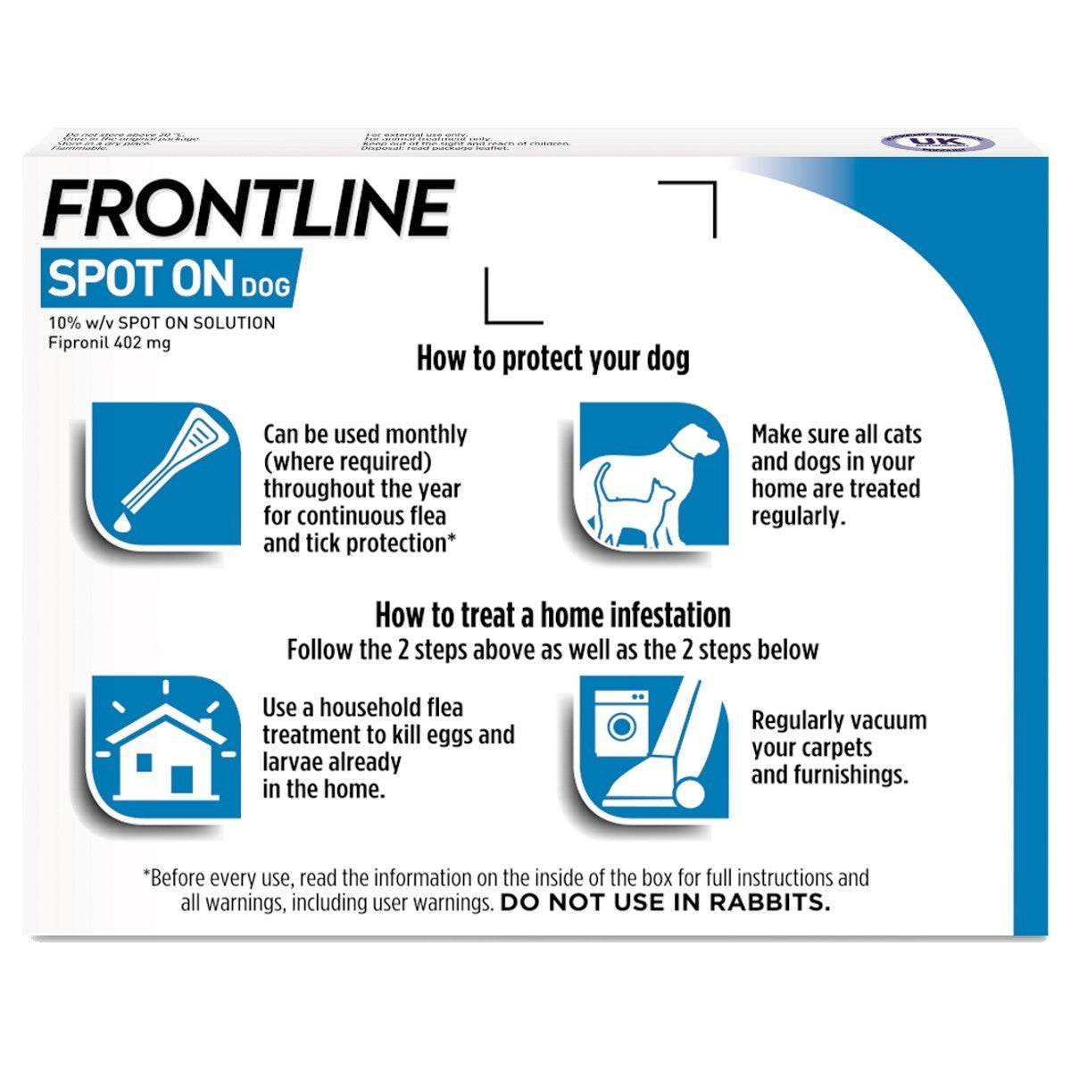 FRONTLINE Spot On Flea and Tick Treatment for Extra Large Dogs