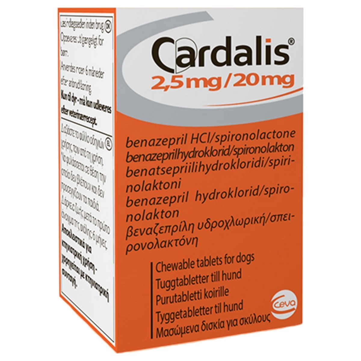 Cardalis 2.5mg/20mg Tablets 30s