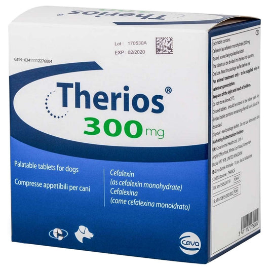 Therios 300mg Palatable Tablets for Dogs 200s