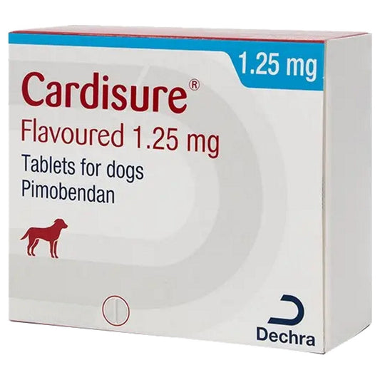 Cardisure 1.25mg Flavoured Tablets for Dogs 100s