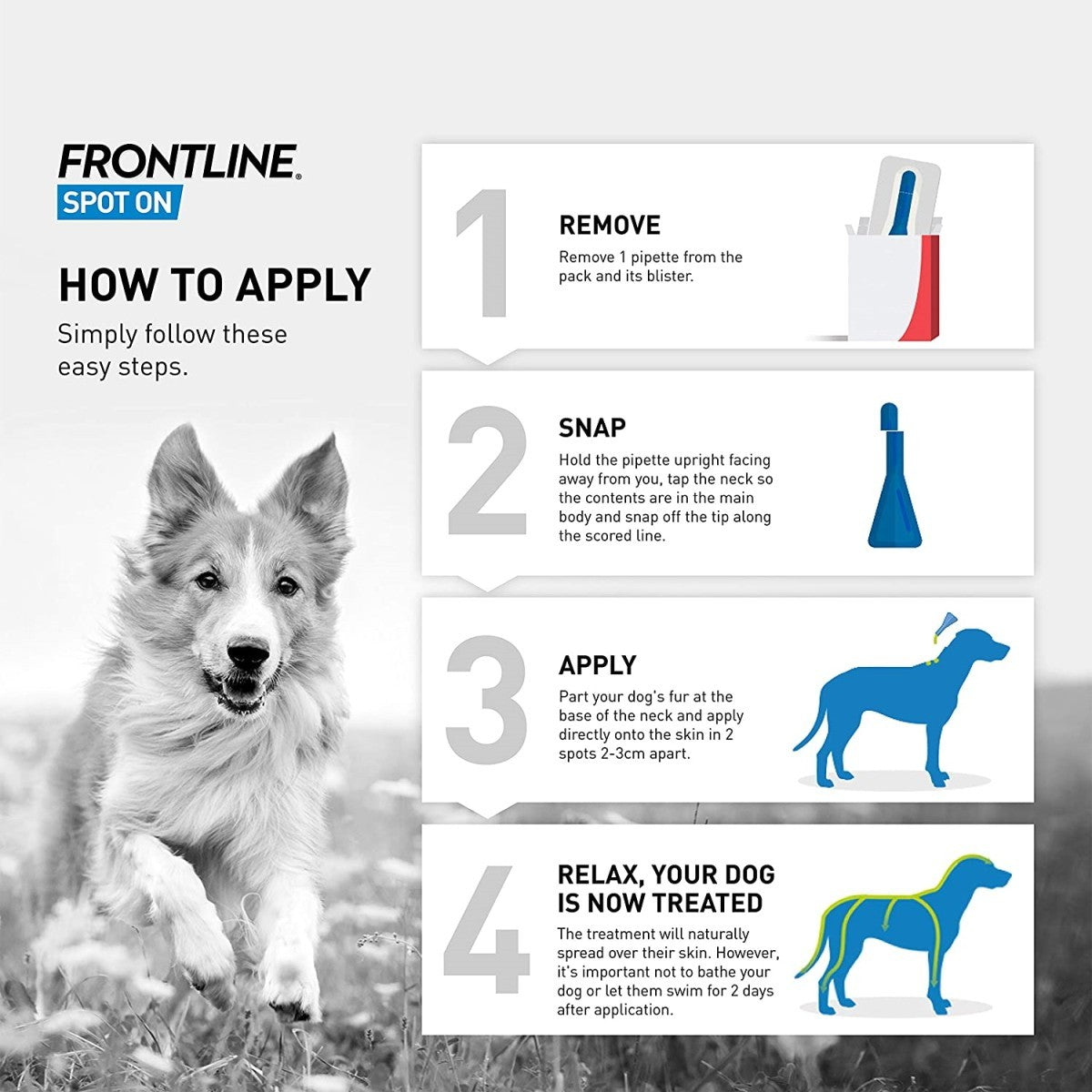 FRONTLINE Spot On Flea and Tick Treatment for Extra Large Dogs