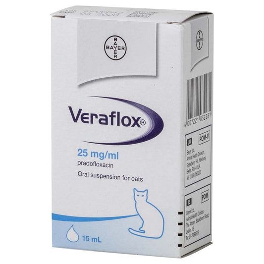 Veraflox 25mg/ml Oral Suspension 15ml