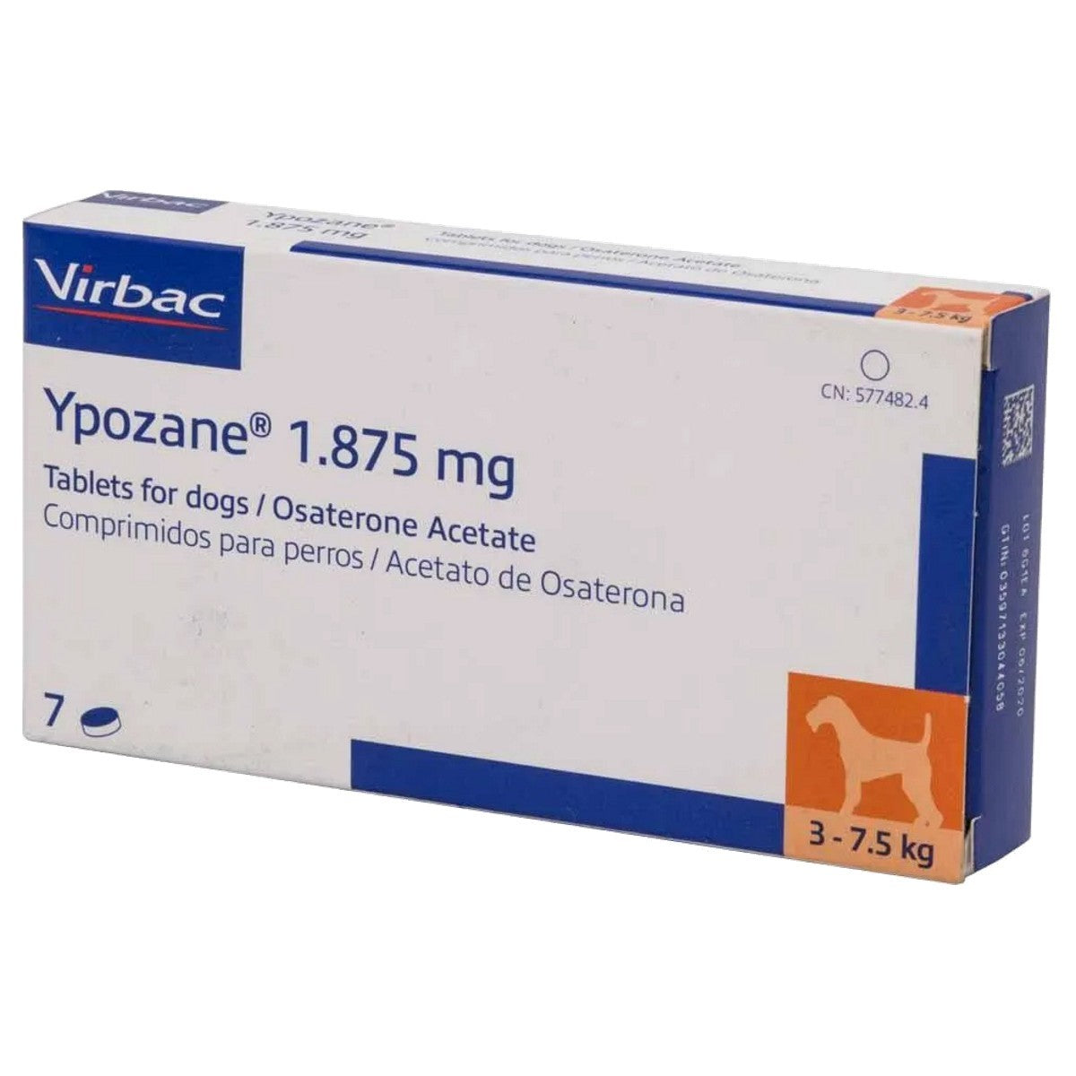 Ypozane 1.875mg Tablets for Dogs (7 Tablets)