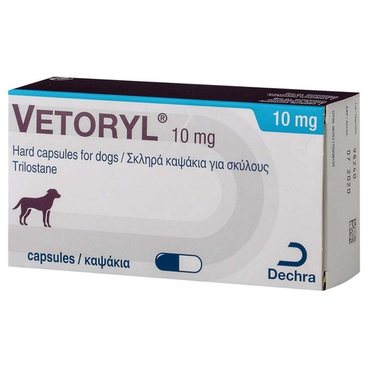 Vetoryl 10mg Hard Capsules for Dogs 30s