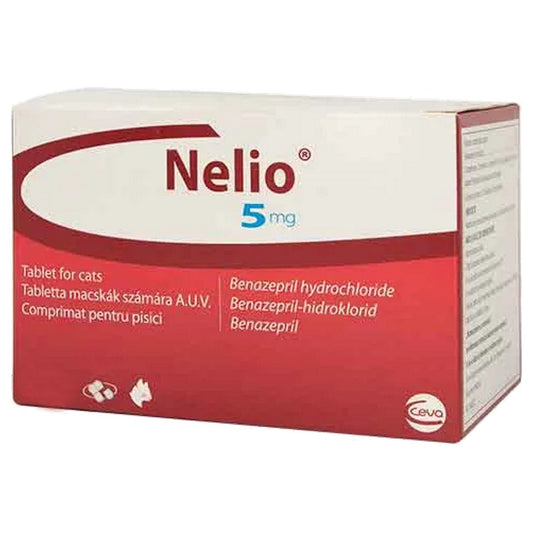 Nelio 5mg Tablets for Cats 100s