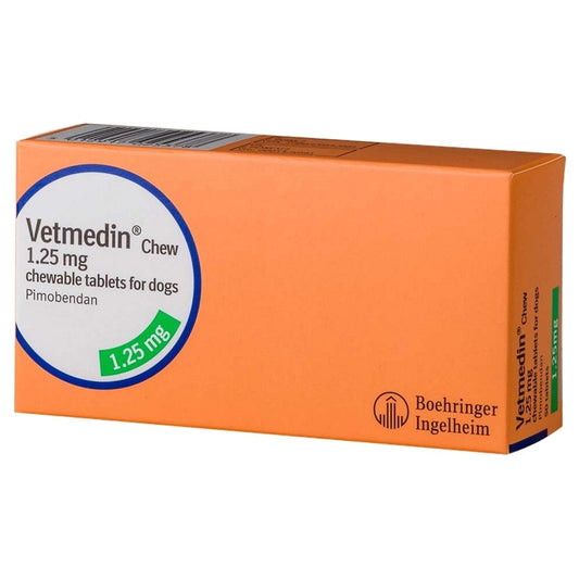 Vetmedin 1.25mg Flavoured Tablet for Dogs 100s