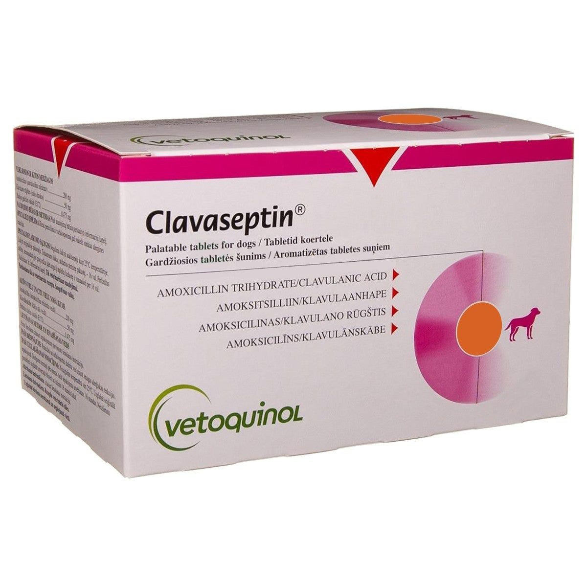 Clavaseptin 62.5mg Palatable Tablets for Cats and Dogs 100s