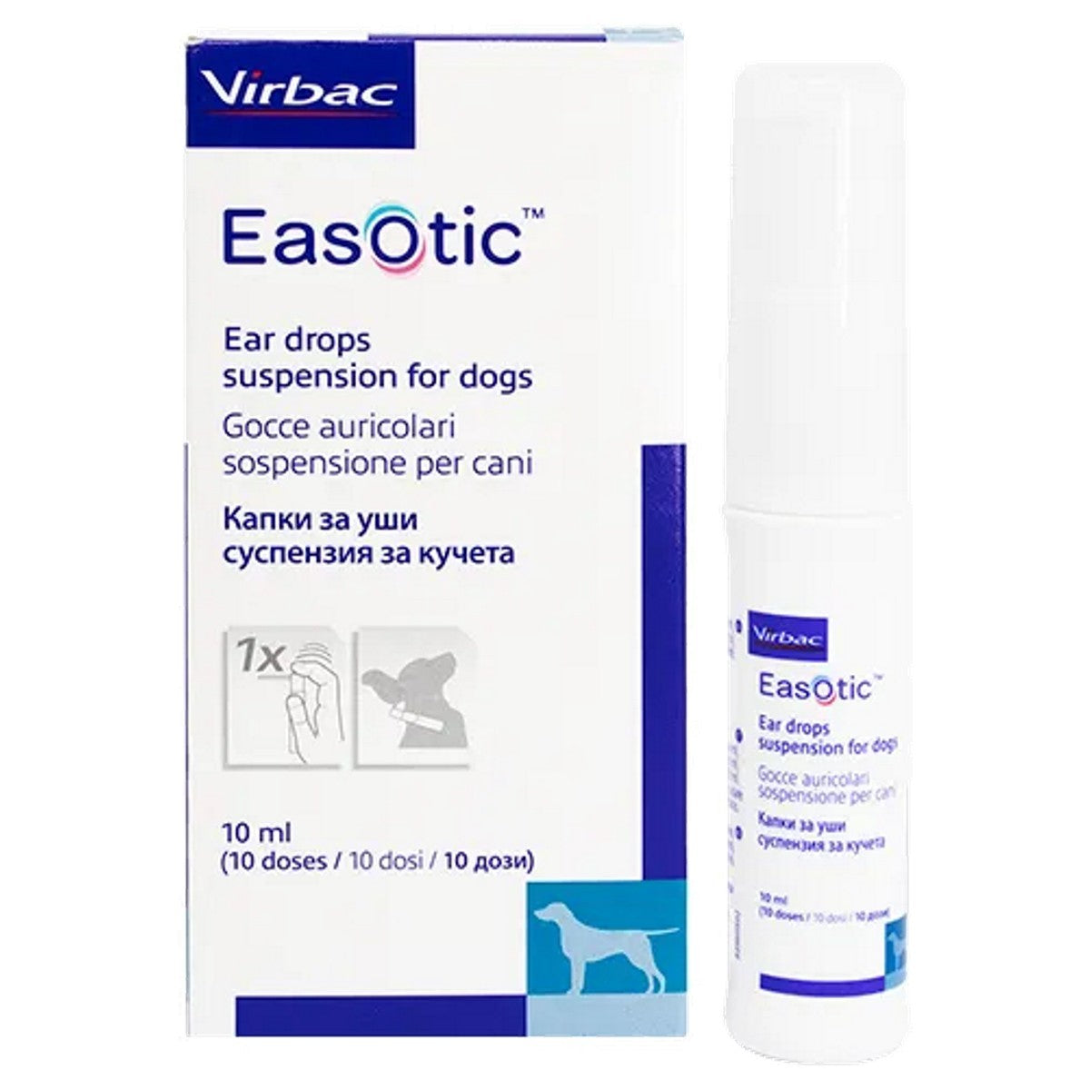 Easotic Ear Drop Suspension for Dogs 10ml